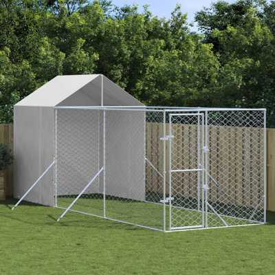 Phebe 250cm H Metal Yard Kennel