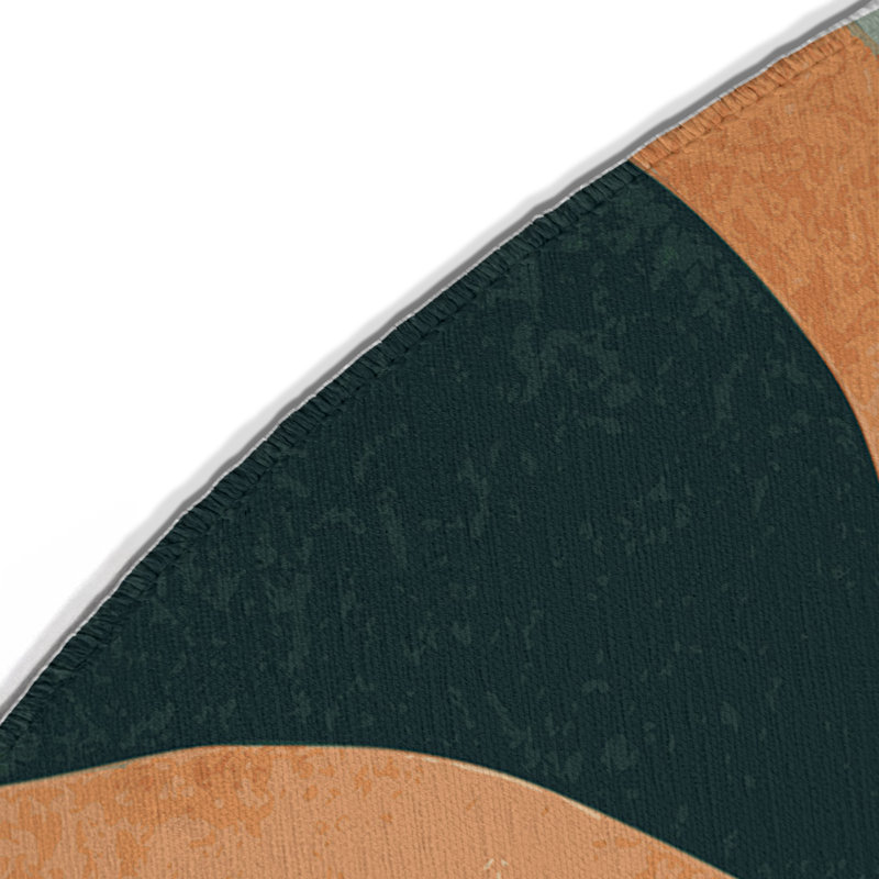 Terracotta Trail Indoor And Outdoor Area Rug, Round 5'