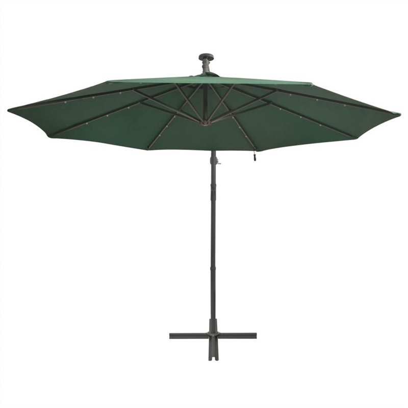 Kace 300cm Parasol, Green