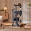 Multilevel Cat Tree Condo with Scratching Posts-176362120