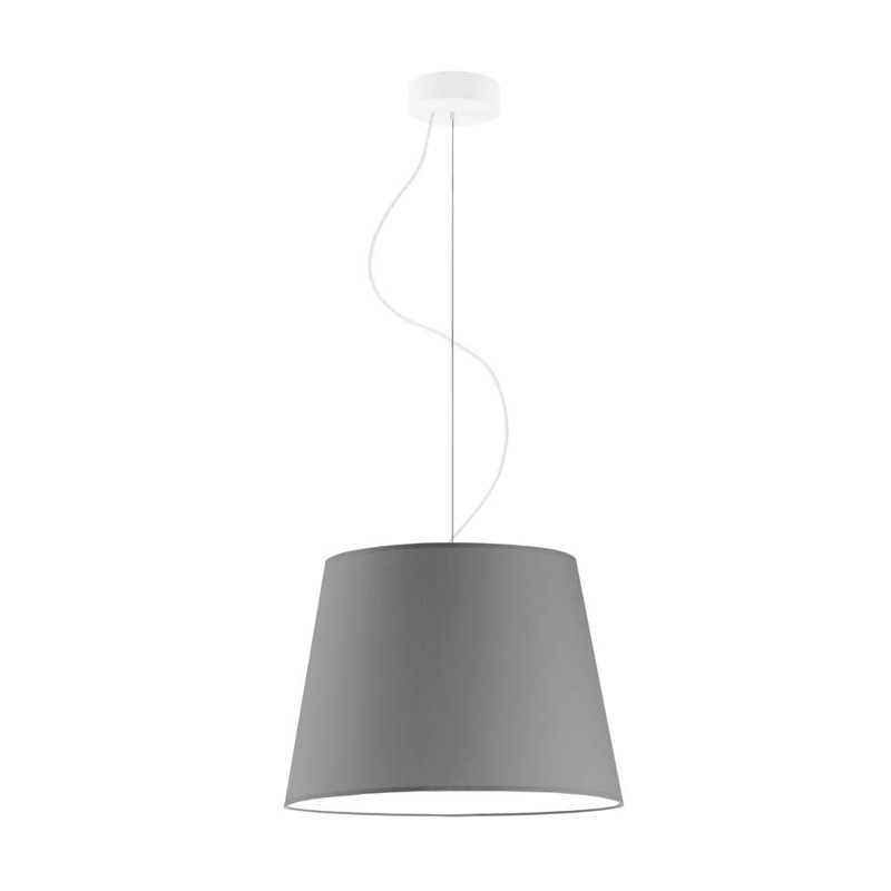 Demariana 1 - Light Single Pendant, Grey, White