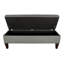 Juliana Polyester Blend Upholstered Storage Bench-1516056295