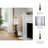 Modern Metal and Glass Pillar Candle Holder with Decorative Iron Base-1806618533