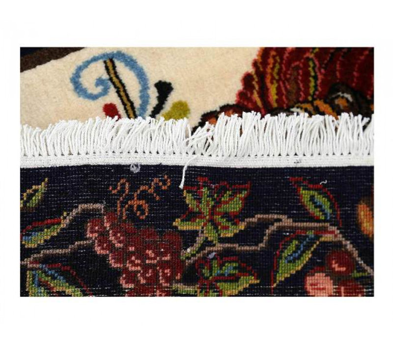 Tapis en laine d'agneau unique 2 pi 2 po x 2 pi 3 po