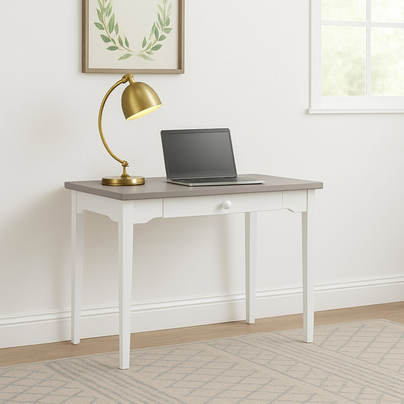 Authement Wood 1 Drawer Desk