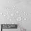Marble Ink Liquid Psychedelic White Stone Abstract Architecture Art Backdrop Shower Curtain with 12 Hooks-75673860