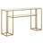 Kiyel 55'' Glass Top Console Table-1278321976