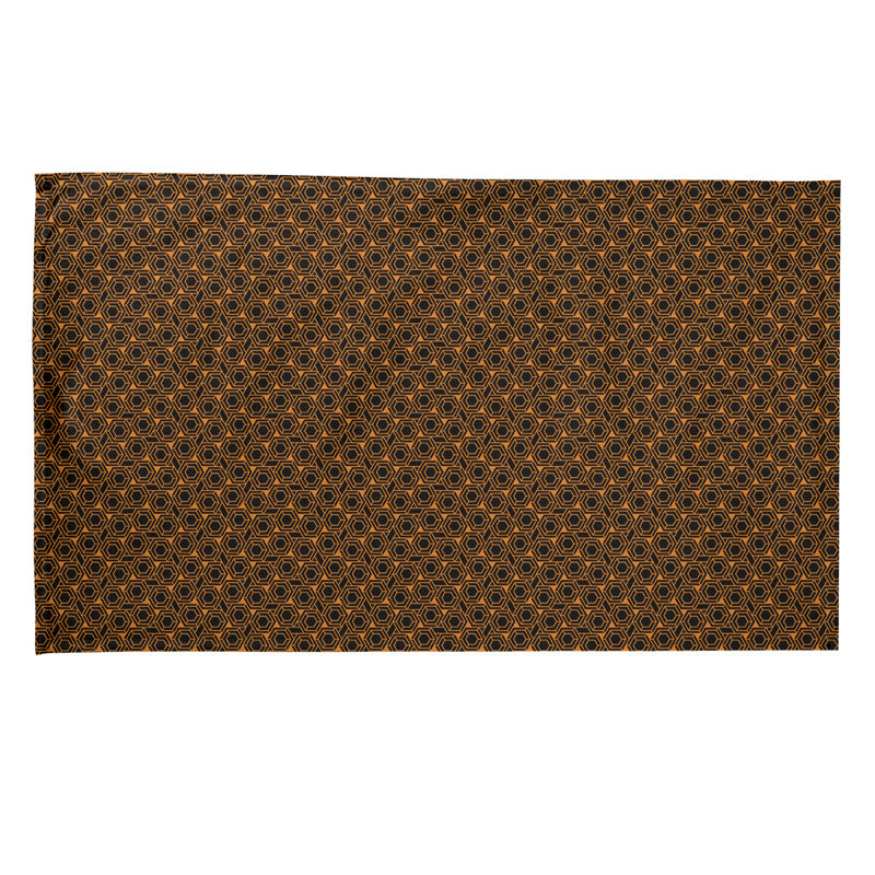 Mcguigan Tea Towel Kitchen Towel, Poly Twill, Orange