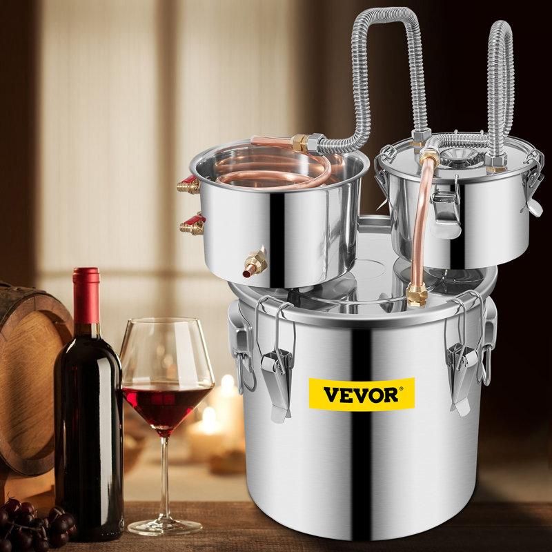 Trousse de brassage en acier inoxydable Stellweilan Tessberg, 3 gallons