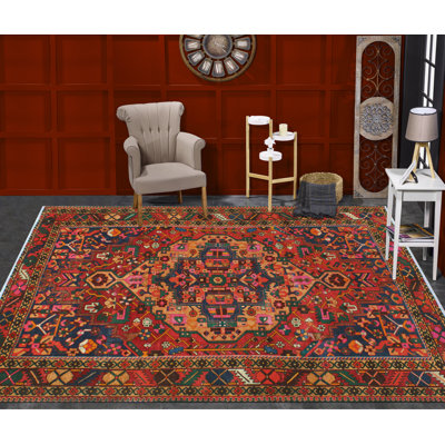 Kiaire One-of-a-Kind 6'6" X 9'5" 1980s Wool Area Rug