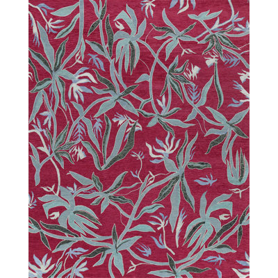 Contemporary Floral Area Rug
