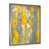 Impression argent sur toile encadrée