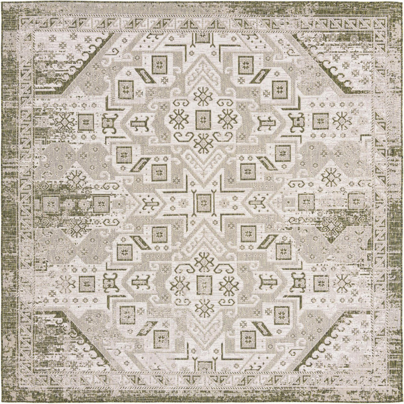 Tapis d'extérieur Chand, Carré 10 pi