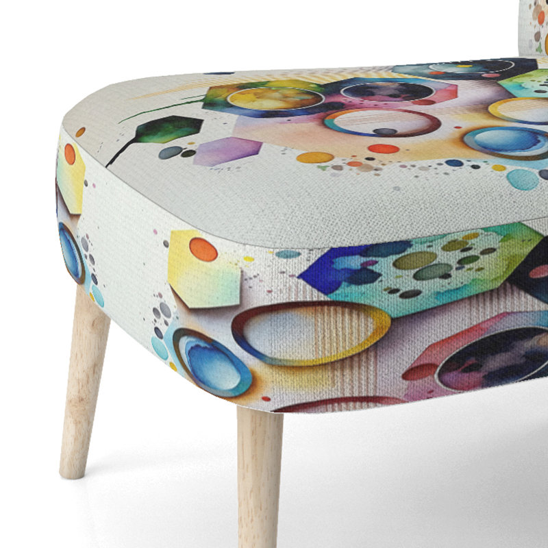 Chaise d'appoint rembourrée Kropa