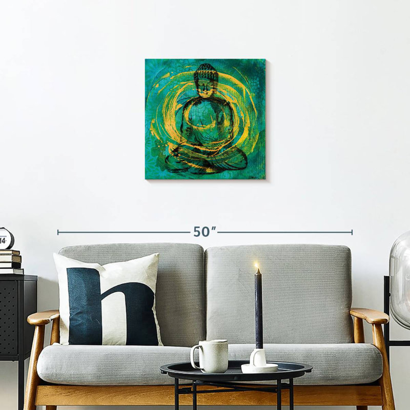 Javetta Centered Buddha, 20" H x 20" W
