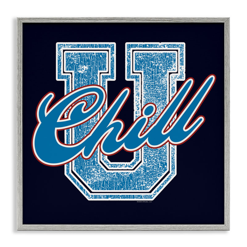 Art giclée Chill U Varsity Style par l'ordre supérieur / Life Is High, Estampe numérique Farmhouse, H 17 po x l 17 po