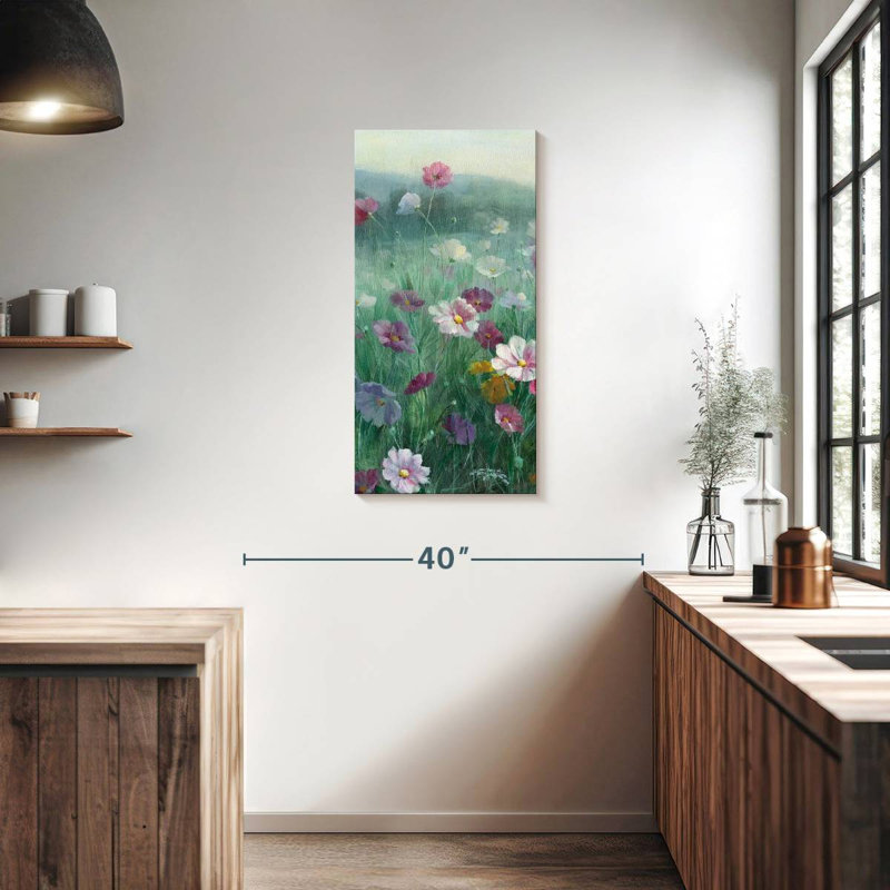 Cosmos At Dawn II, H 36 po x l 18 po