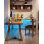 Bureau en L en bois massif rustique-570824750