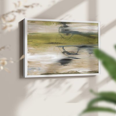 Aquatic Reflections II -Framed Print - Restickable