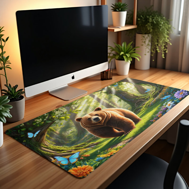 Polyester Desk Pad, 23.6x13.8