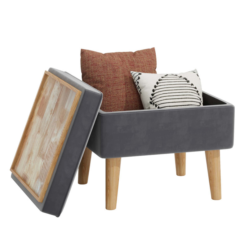 Canapé modulaire polyvalent avec rangement et repose-pieds pour un confort et un style ultimes
