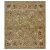 Antique Herekeh Turkish Knotted Rug