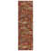 Emrick Blossom Hand Hooked Wool/Cotton/Latex Floral Rug in Rust