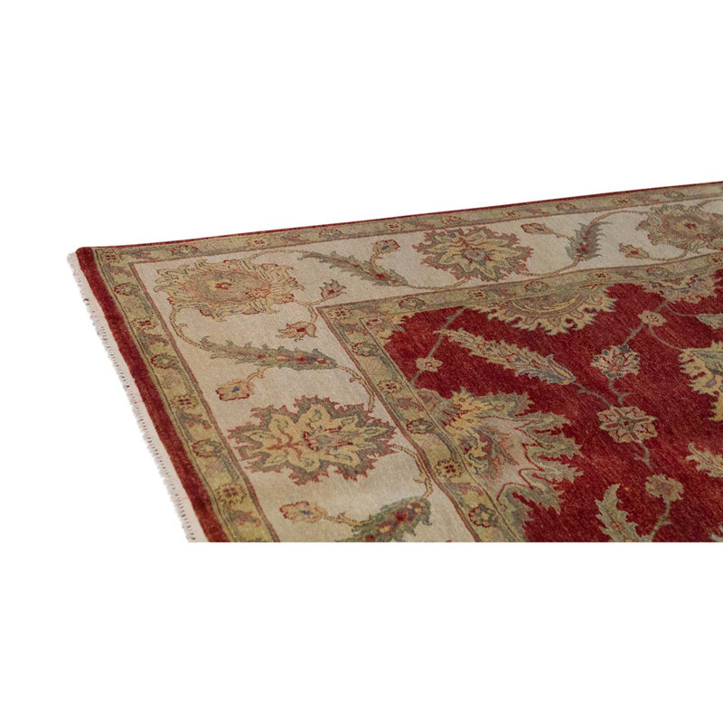 Wool Oriental Indoor Rug, Rectangle 8'10" x 12'1"