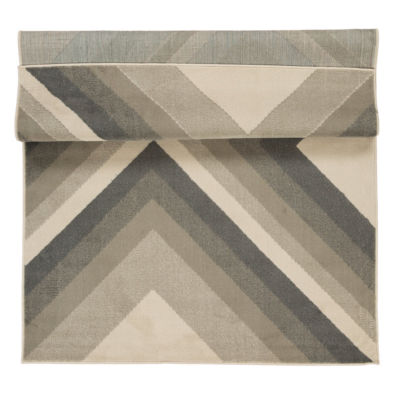 Kriselia Collection Abstract Angles Area Rug, 7'8 x 11'1