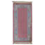 Hand Knotted Wool Area Rug in Rose