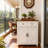 White & Wood Farmhouse Barn-Door Cabinet-326383881