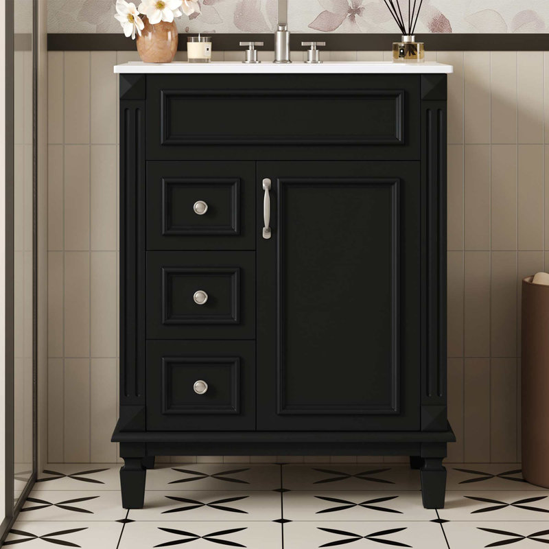 Bathroom Vanity, Black
