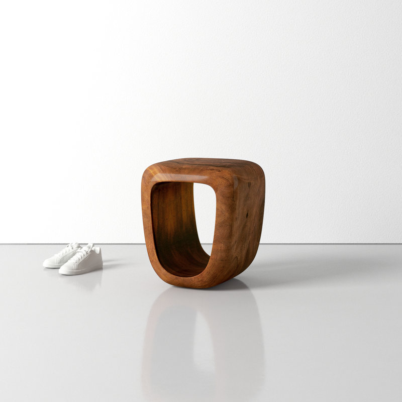 Alpine Solid Wood Accent Stool