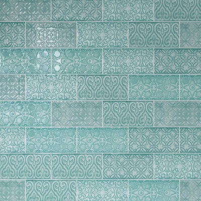 Carrelage mural en céramique polie 4,73 po x 9,45 po Zurbaran