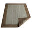 Tapis en jute tissés à la main de couleur unie écologique de 8 pi x 10 pi de Manns, de couleur naturelle blanche, de conception moderne et contemporaine, à poils courts, en fibre naturelle, pour l'intérieur, le salon et la chambre à coucher-2134159809