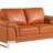 Leather Loveseat-405944216