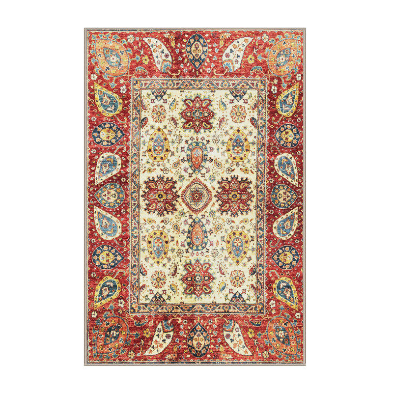 Tapis abstrait moderne 2977, Rectangle 4 pi x 6 pi