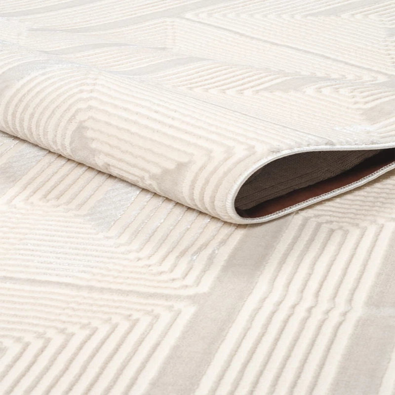 Geometric Indoor / Outdoor Area Rug, Runner 60 x 300 cm