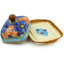 Field Of Butterflies Stoneware Butter Dish