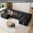 Adame Boneless Compression Sectional Oversized Sofa Couch With Pillows-1243031104-1271910981-1271910991