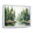 White Floater Framed