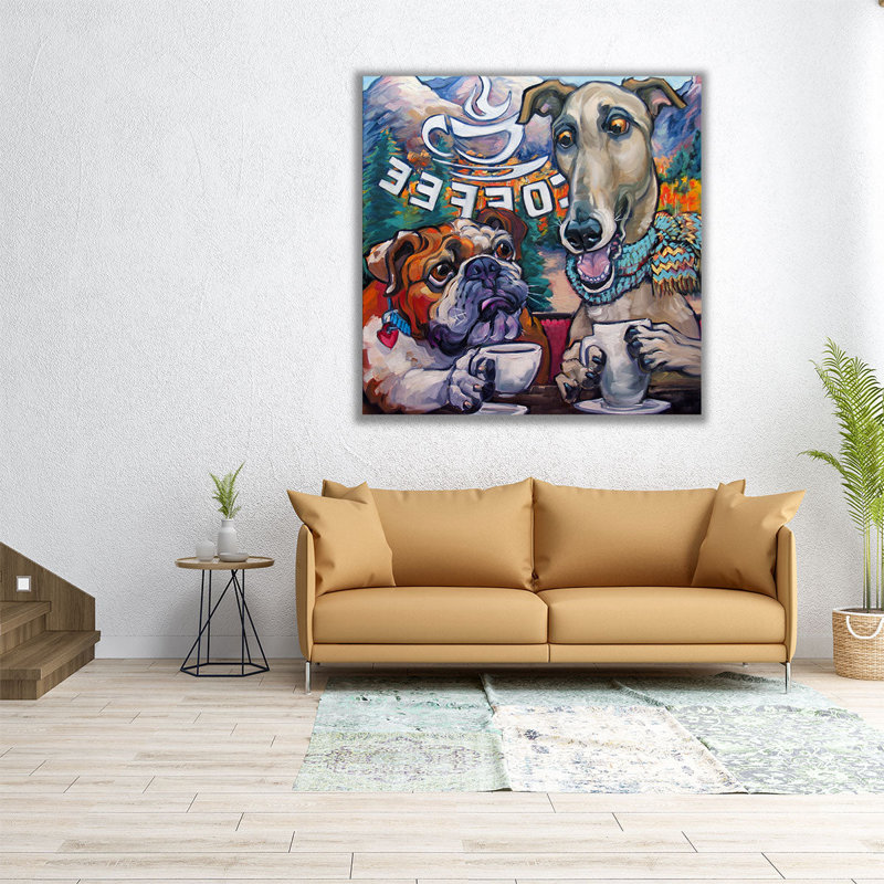 First Frost - Canvas Print Wall Art, 40" H x 40" W