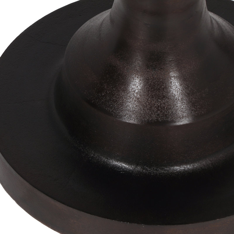Williston Forge Bramall 31'' Round Metal Dining Table