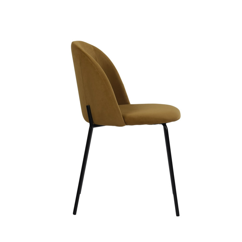 Wade Logan® Nettey Upholstered Side Chair & Reviews | Wayfair
