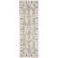 Tapis oriental ivoire / taupe en laine / coton touffeté à la main Amory-273700261