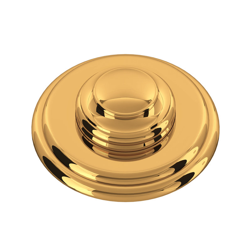 Rohl Waste Disposal Air Switch Button, English Gold