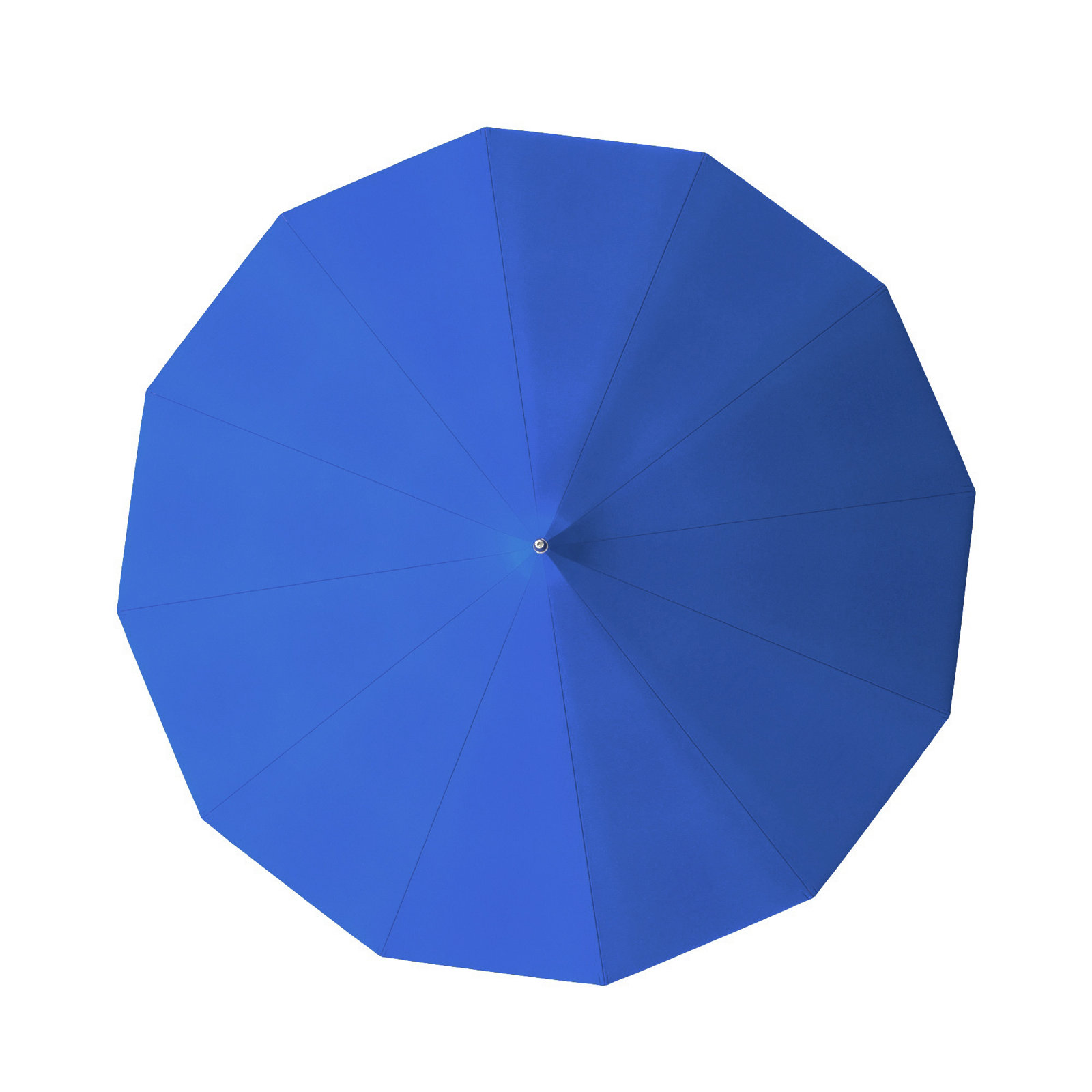 Nikolitsa 8.5' Sunbrella Pagoda Umbrella, Pacific Blue
