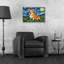 «Pembroke Welsh Corgi Starry Night» par Rich Monet, art mural en verre acrylique, 24 po x 16 po-910484532