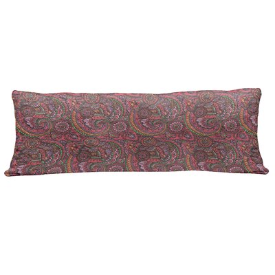 Ambesonne East Fluffy Body Pillow Case Cover With Zipper, Pattern Based On Traditional Vintage Twists Lines Spirals, Accent Long Pillowcase, 20"" X 55 -  wellbody_12190_50x140