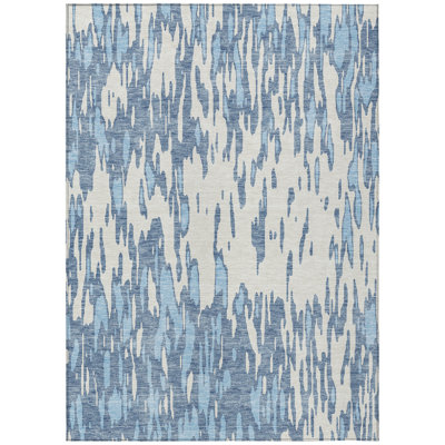 Aleighna Area Rug with Non-Slip Backing